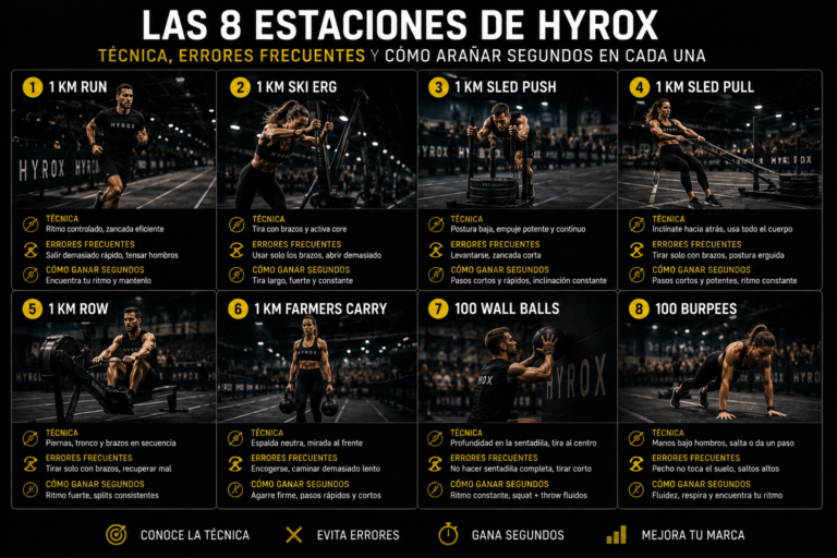 Estaciones Hyrox