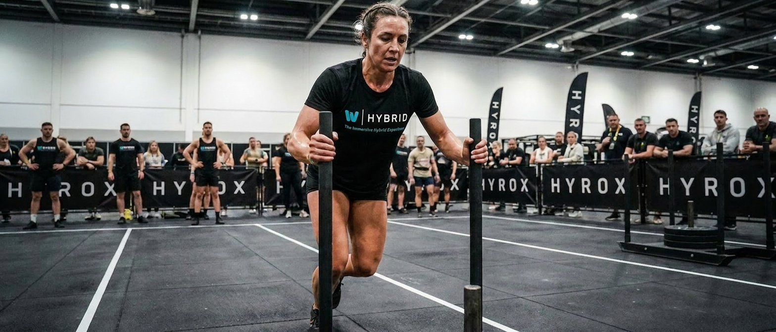 Entrenamiento Hyrox en W | Hybrid Barcelona